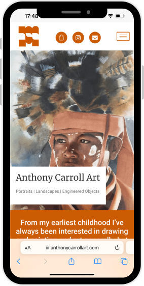 Anthony Carroll - New Website